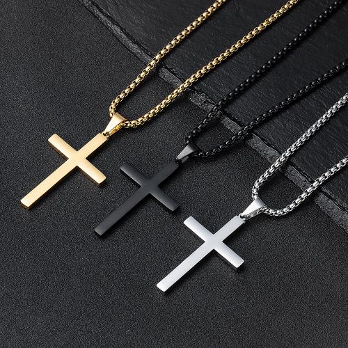 Stainless Steel Jewelry Necklace, 304 Stainless Steel, plated, fashion jewelry, more colors for choice, Sold By Pair