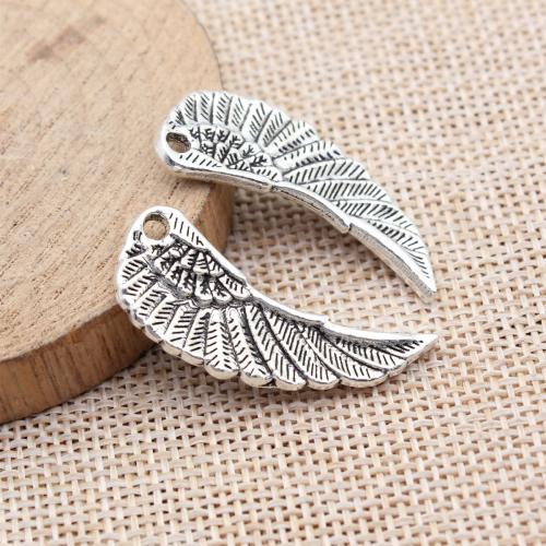 Wing Shaped Tibetan Style Pendants, plated, DIY, more colors for choice, Sold By PC