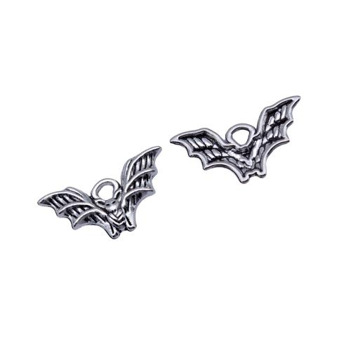 Tibetan Style Animal Pendants, Bat, plated, DIY, Sold By PC