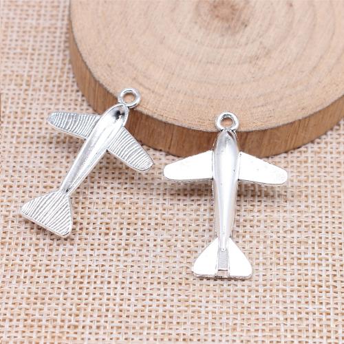 Tibetan Style Pendants, Airplane, plated, DIY, Sold By PC