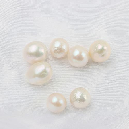 Cultured No Hole Freshwater Pearl Beads, Baroque, DIY, more colors for choice, 11-12mm, Sold By PC