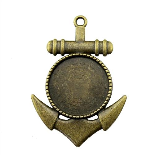 Pendentif en alliage de zinc Cabochon Cadre, Placage, DIY, plus de couleurs à choisir, Vendu par PC