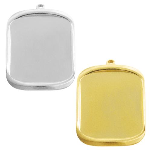 Edelstahl Anhänger Einstellung, 304 Edelstahl, plattiert, DIY, keine, 10PCs/Tasche, verkauft von Tasche