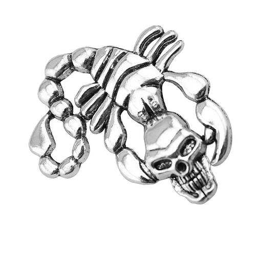 Tibetan Style Skull Pendants, plated, DIY, Sold By PC