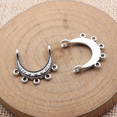 Tibetan Style Connector, plated, DIY & different size for choice, more colors for choice, 20PCs/Bag, Sold By Bag