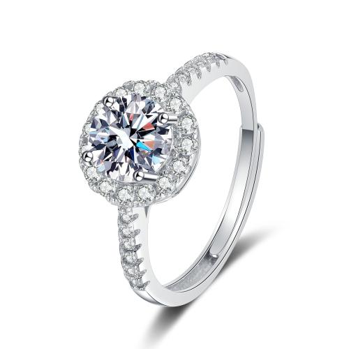 Brass Cuff Finger Ring, platinum color plated, different styles for choice & for woman & with rhinestone, US Ring Size:6-8, Sold By PC