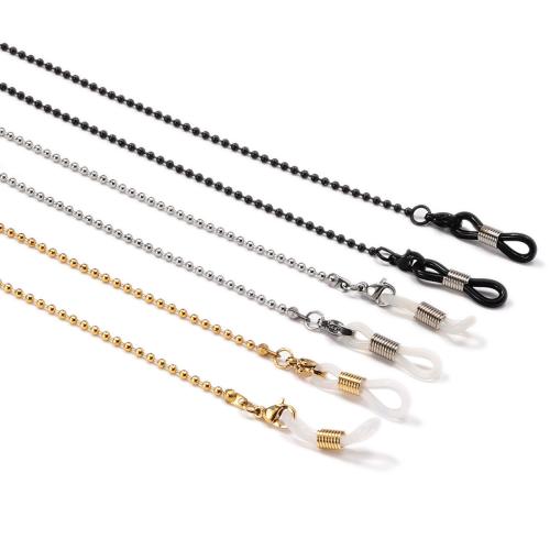 Tibetan Style Glasses Chain, gold color plated, fashion jewelry, more colors for choice, 50x90x10mm, Sold By PC