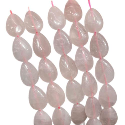 Natural Rose Quartz Beads, DIY, pink, 13-18mm, Sold Per 38 cm Strand