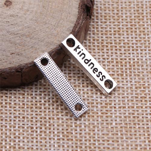 Alliage de zinc connecteur Bar, rectangle, Placage, DIY, plus de couleurs à choisir, 120mm, 10PC/sac, Vendu par sac