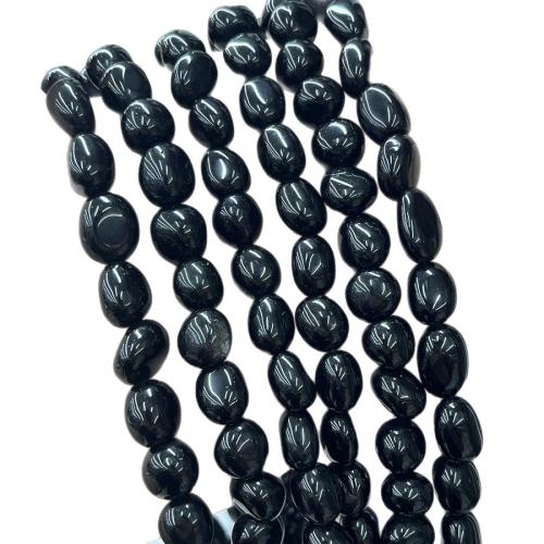 Gemstone Jewelry Beads, Schorl, DIY, black, Sold Per 38 cm Strand