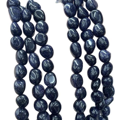 Natural Sodalite Beads, Blue Sandstone, DIY, mixed colors, Sold Per 38 cm Strand