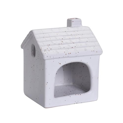 Porcelain Incense Burner, House, half handmade, for home and office, more colors for choice, Sold By PC