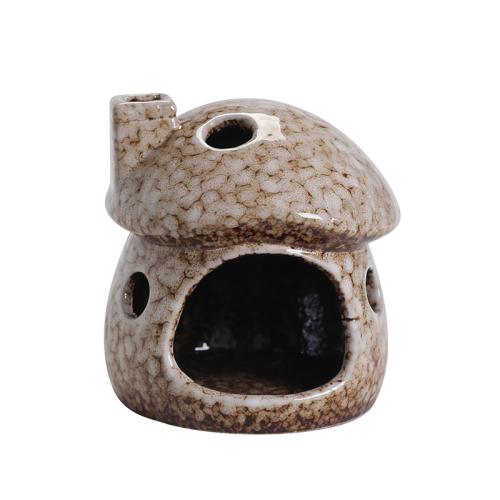 Porcelain Incense Burner, mushroom, handmade, for home and office, more colors for choice, Sold By PC