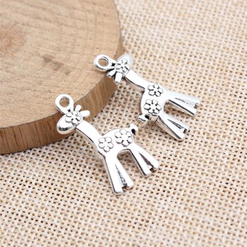 Pendentifs animaux en alliage de zinc, Placage, DIY, plus de couleurs à choisir, Vendu par PC