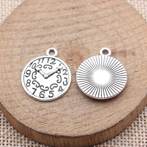 Pendentifs en alliage de zinc, Rond, Placage, DIY, plus de couleurs à choisir, Vendu par PC