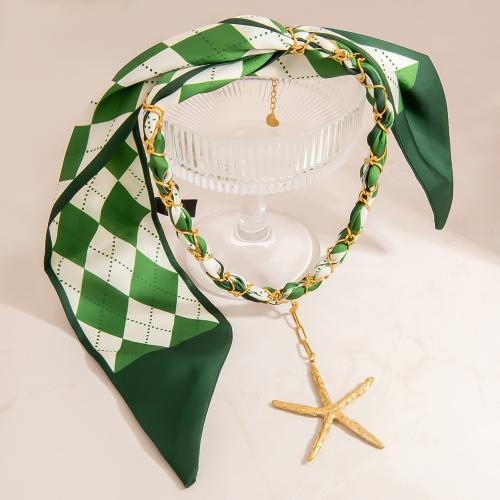 Fashion Necklace Jewelry, 304 Stainless Steel, gold color plated, fashion jewelry, more colors for choice, Sold By PC