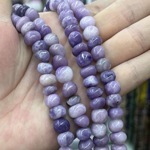 Lepidolite naturel goutte, DIY, couleurs mélangées, Vendu par 38 cm brin