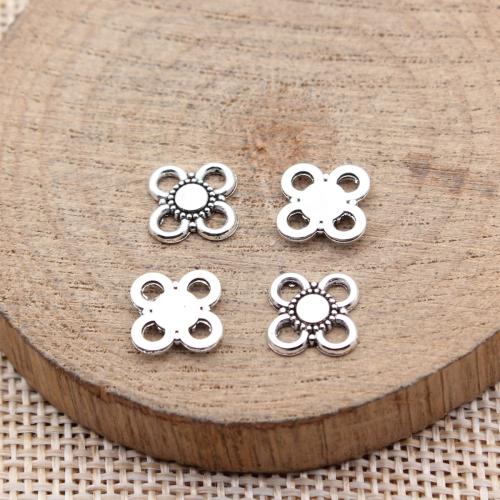 Tibetan Style Connector, Flower, plated, DIY & hollow, more colors for choice, 40PCs/Bag, Sold By Bag