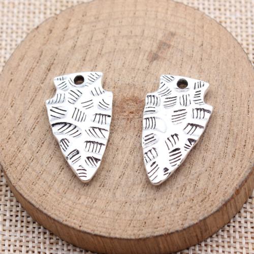 Pendentifs en alliage de zinc, pointe de flèche, Placage, DIY, plus de couleurs à choisir, Vendu par PC