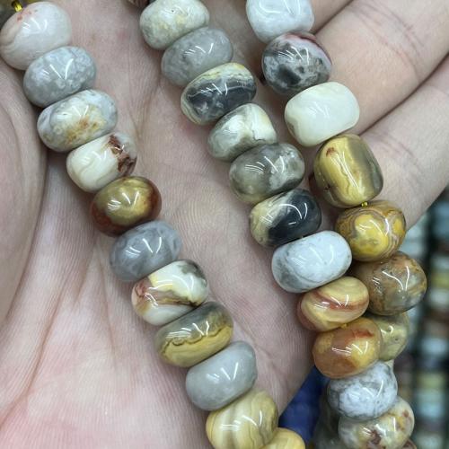 Natural Crazy Agate Beads, DIY, mixed colors, Sold Per 38 cm Strand