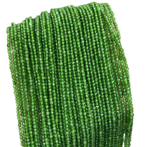 Diopside Beads, DIY, green, 4mm, Sold Per 38 cm Strand