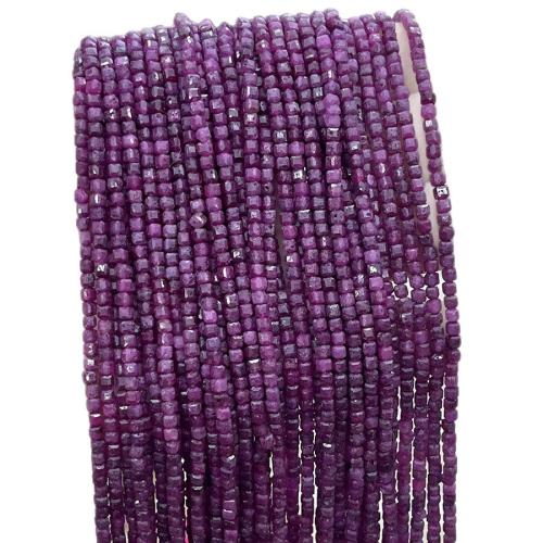 Ruby Beads, DIY, mixed colors, Sold Per 38 cm Strand