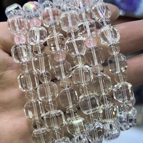 Natural Clear Quartz Beads, DIY, clear, 10mm, Sold Per 38 cm Strand