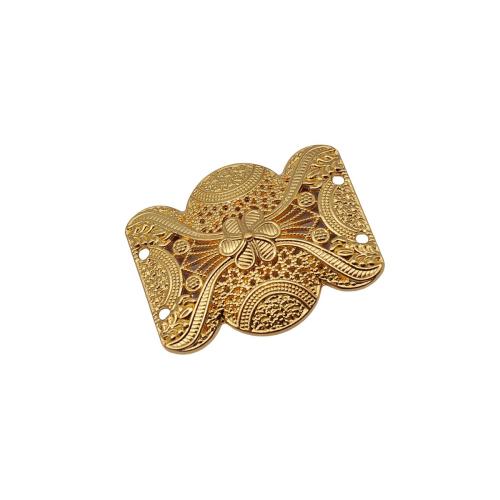 Tibetan Style Connector, plated, DIY & hollow, 10PCs/Bag, Sold By Bag