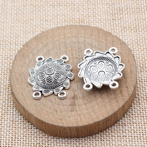 Tibetan Style Connector, plated, DIY, more colors for choice, 10PCs/Bag, Sold By Bag