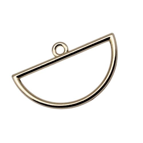 Pendentifs en alliage de zinc, dôme, plaqué de couleur d'or KC, DIY, Vendu par PC