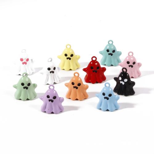 alliage de zinc Pendentif, Placage de couleur d'or, DIY & émail, plus de couleurs à choisir, 100PC/sac, Vendu par sac