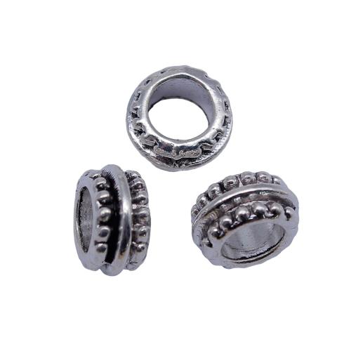 Perles intercalaires en alliage de zinc, Placage, DIY, 11x11x6.20mm, 10PC/sac, Vendu par sac