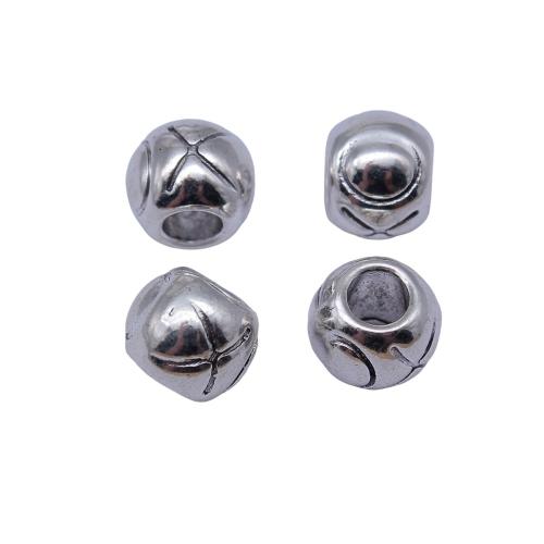 Tibetan Style Jewelry Beads, plated, DIY, 9.50x9.50x7.90mm, 10PCs/Bag, Sold By Bag