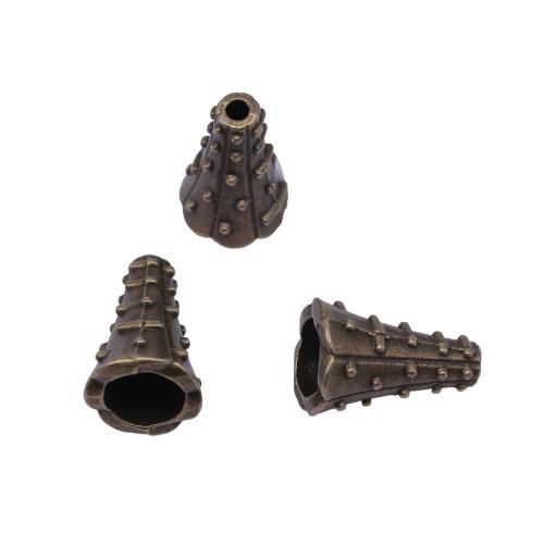 Tibetan Style Jewelry Beads, plated, DIY, antique bronze color, 19x12x12mm, 10PCs/Bag, Sold By Bag