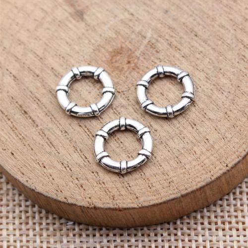 Anneaux de liaison en alliage de zinc, Placage, DIY, plus de couleurs à choisir, 12x12mm, Vendu par PC