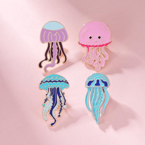 Broche émail, alliage de zinc, unisexe & styles différents pour le choix, plus de couleurs à choisir, Vendu par PC