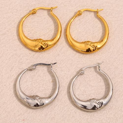 Stainless Steel Lever Back Earring, 316L Stainless Steel, plated, fashion jewelry & for woman, more colors for choice, Sold By Pair
