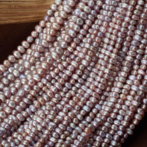 Cultured Potato Freshwater Pearl Beads, Oval, DIY, more colors for choice, 2-5MM, Sold Per 39 cm Strand