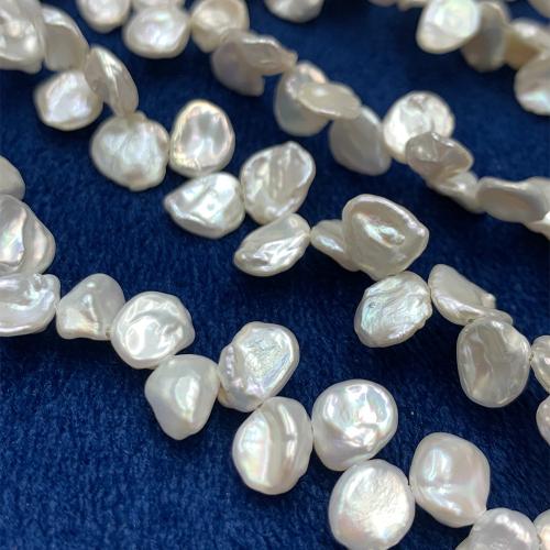 Cultured Baroque Freshwater Pearl Beads, DIY, grey, 10x8mm, Sold Per 38 cm Strand