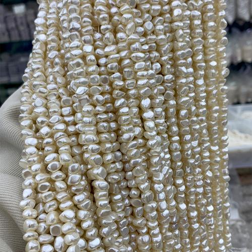 South Sea Shell Beads, Shell Pearl, irregular, DIY, more colors for choice, 6-7MM, Sold By Strand