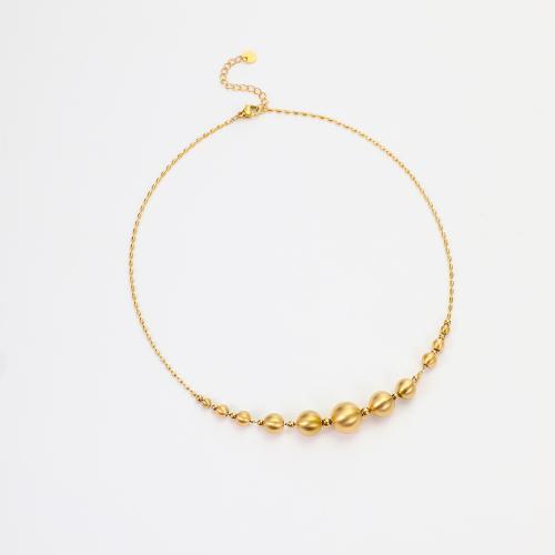 Collier de bijoux en acier inoxydable, Acier inoxydable 304, Placage, bijoux de mode & styles différents pour le choix & pour femme, plus de couleurs à choisir, Vendu par PC