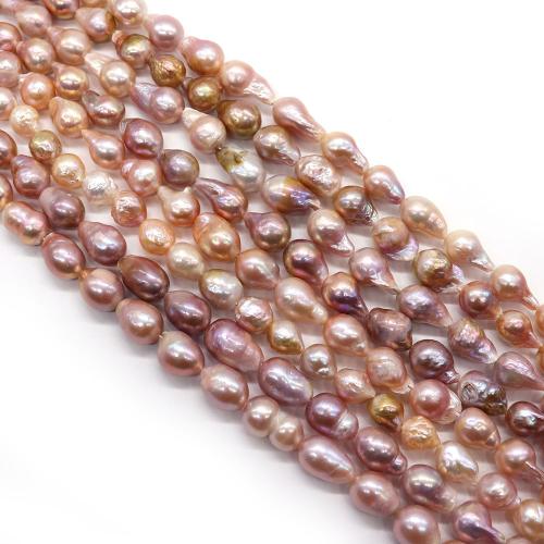 Cultured Baroque Freshwater Pearl Beads, DIY, purple, 9x11mm, Sold Per 38 cm Strand