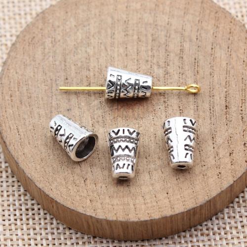 Bijoux de perles en alliage de Zinc , Placage, DIY, plus de couleurs à choisir, 20PC/sac, Vendu par sac