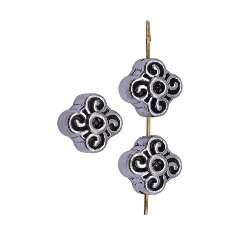Zinklegierung Zwischenperlen, Blume, plattiert, DIY, verkauft von PC
