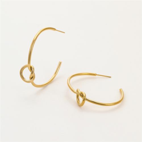 Pendientes de Acero Inoxidable, acero inoxidable 304, chapado, Joyería & para mujer & hueco, más colores para la opción, Vendido por Par