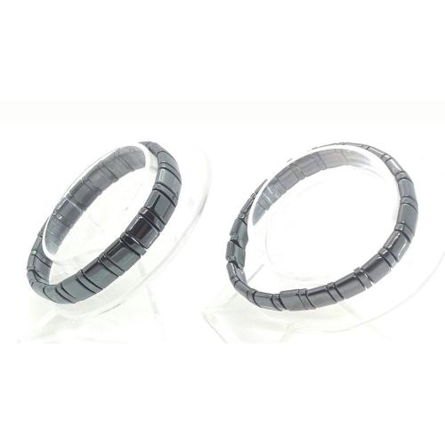 Non Magnetic Hematite Bracelet, fashion jewelry, black, 10x10mm, Length:20 cm, Sold By PC