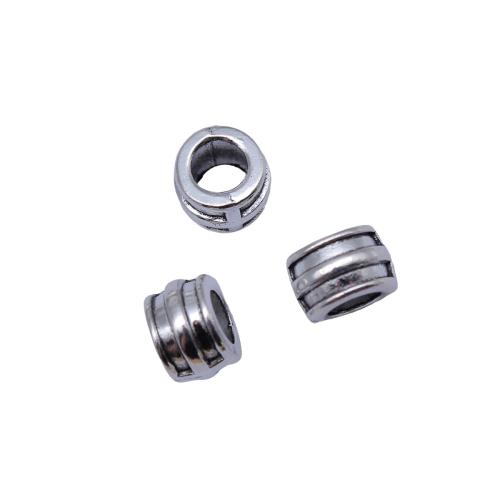 Perles intercalaires en alliage de zinc, Placage, DIY, 10PC/sac, Vendu par sac