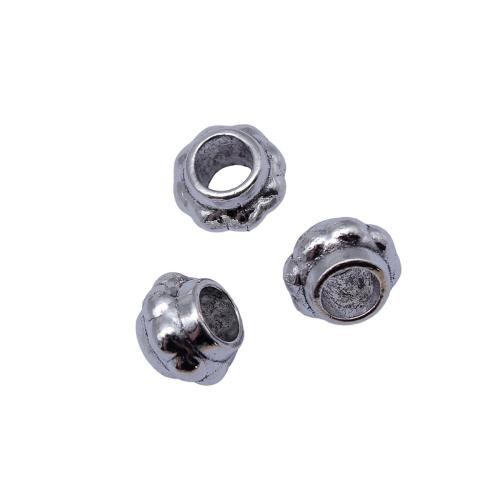 Perles intercalaires en alliage de zinc, Placage, DIY, 10PC/sac, Vendu par sac