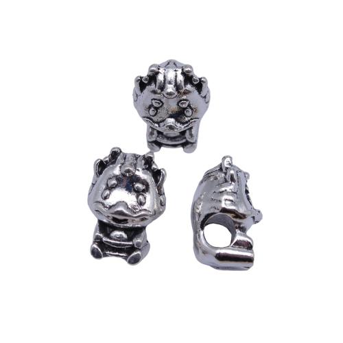 Abalorios de Aleación de Zinc , Dragón, chapado, Bricolaje, 10PCs/Bolsa, Vendido por Bolsa