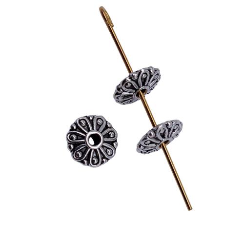 Perles intercalaires en alliage de zinc, Placage, DIY, 40PC/sac, Vendu par sac